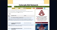 Desktop Screenshot of coloradobids.net